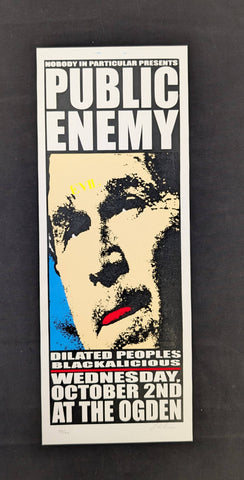 PUBLIC ENEMY  CONCERT POSTER