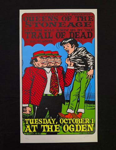 QUEENS OF THE STONEAGE   CONCERT POSTER