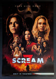 SCREAM 7 STYLE B DOUBLE SIDED ORIGINAL MOVIE POSTER