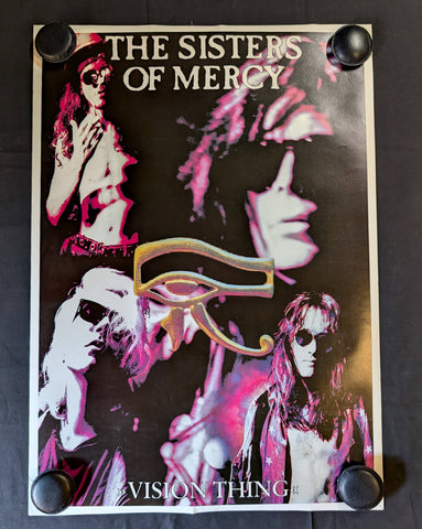 SISTERS OF MERCY VISION THING   POSTER