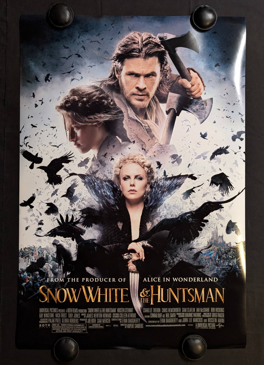 SNOW WHITE AND THE HUNTSMAN REGULAR DOUBLE SIDED ORIGINAL Movie Poster ...