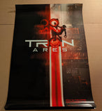 TRON ARES LIGHT CYCLE  DOUBLE SIDED  ORIGINAL MOVIE POSTER