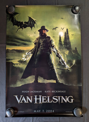 VAN HELSING DOUBLE SIDED ORIGINAL MOVIE POSTER