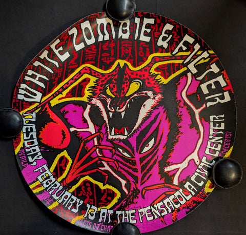 WHITE ZOMBIE , FILTER   CONCERT POSTER