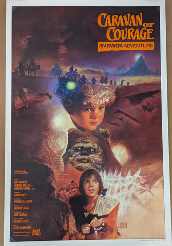 CARAVAN OF COURAGE - ROLLED - original movie poster