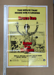 ENTER THE DRAGON  - FOLDED-  original movie poster