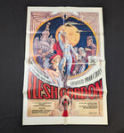 FLESH GORDON -  FOLDED-  original movie poster