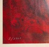 FUTURE KILL HR GIGER SIGNED PRINT  original movie poster