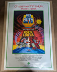 THE GOBOTS BATTLE OF THE ROCK LORDS ORIGINAL MOVIE POSTER