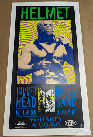 HELMET LORD HUMUNGUS    original concert poster