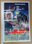 LOW BLOW - FOLDED-  original movie poster