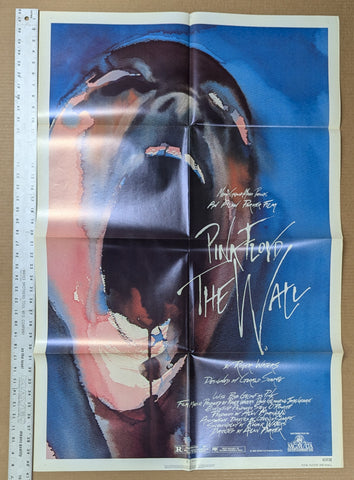 PINK FLOYD THE WALL - FOLDED -    original movie poster
