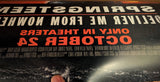SPRINGSTEEN DELIVER ME FROM NOWHERE DOUBLE SIDED  ORIGINAL MOVIE POSTER