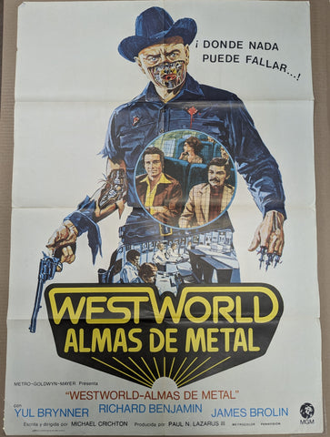 WESTWORLD SPANISH  original movie poster