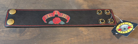 Guns N Roses vintage pleather bracelet from early 2000