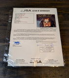PREDATOR , KEVIN PETER HALL SIGNATURE JSA LETTER of AUTHENTICITY