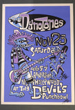 THE DYNOTONES     original concert  poster