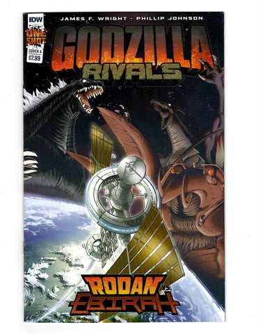 Copy of GODZILLA RIVALS -- RODAN vs EBIRAH cvr A -- Comic Book