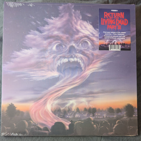 RETURN of the LIVING DEAD PART 2 - LENTICULAR COVER -  Color Vinyl Soundtrack