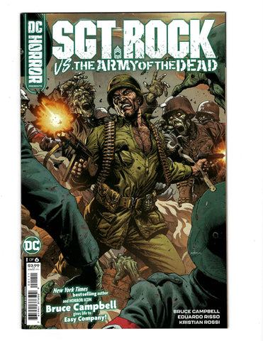 SGT ROCK vs THE ARMY OF THE UNDEAD issue 1  Comic Book