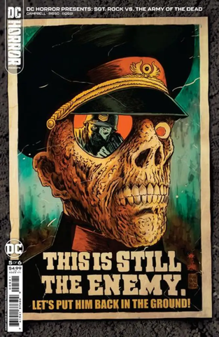SGT ROCK vs THE ARMY OF THE UNDEAD issue 5 VARIANT --FRANCESCO FRANCAVILLA COVER -- Comic Book