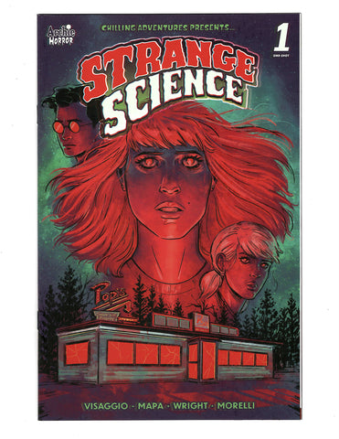 STRANGE SCIENCE --SKYLAR PATRIDGE -- COVER   Comic Book