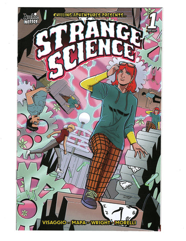 STRANGE SCIENCE --BUTCH MAPA/ELLIE WRIGHT -- COVER   Comic Book