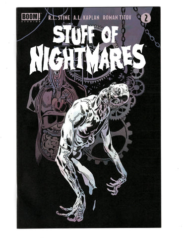 STUFF OF NIGHTMARES issue 2 --WALSH COVER  -  Comic Book