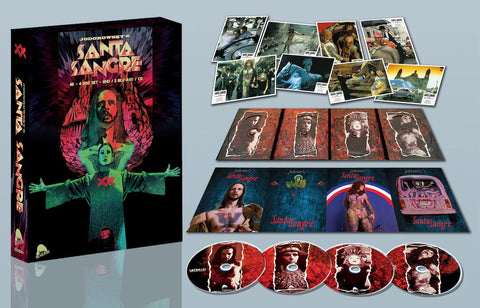 SANTA SANGRE 4 DISK   BLU RAY