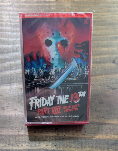 FRIDAY THE 13TH JASON TAKE MANHATTAN - LIMITED EDITION 200   - CASSETTE TAPE