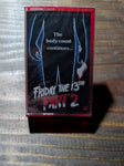 FRIDAY THE 13TH PART 2 LIMITED EDITION 200  - CASSETTE TAPE