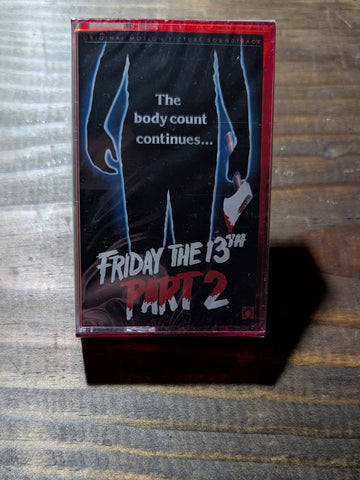FRIDAY THE 13TH PART 2 LIMITED EDITION 200  - CASSETTE TAPE