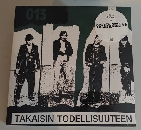 013 self titled Finnish Punk Black Vinyl