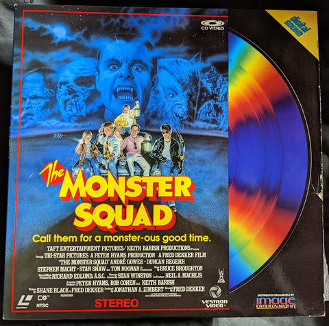 Monster Squad Laser Disk