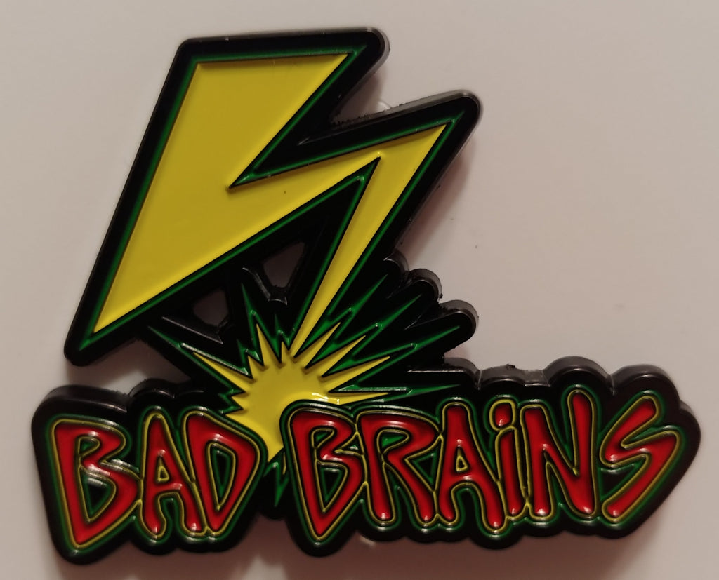 Bad Brains Enamel Pin – Atomic Art and Music