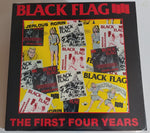 Black Flag  - the first four years - Black Color Vinyl