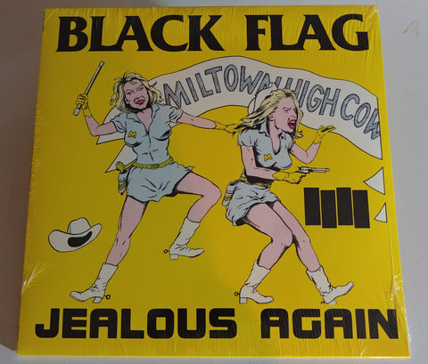 Black Flag  -Jealous Again - Black Color Vinyl