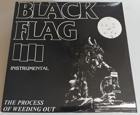 Black Flag  - the process of weeding out - Black Color Vinyl