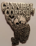 Cannibal Corpse Butchered at Birth logo Enamel Pin