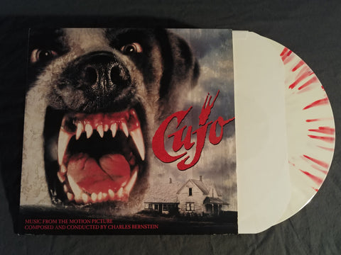 CUJO  White/Red Splatter Color Vinyl Soundtrack -USED-