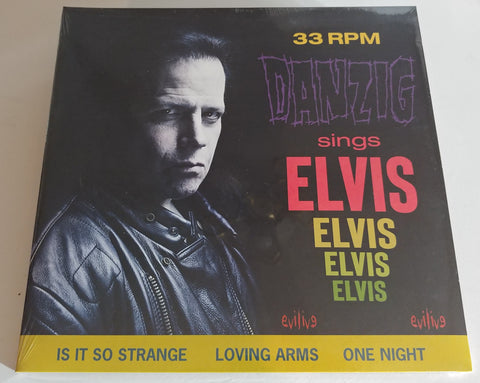 Danzig - Sings Elvis -  Black Color Vinyl