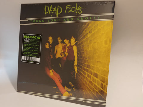 Dead Boys Young Loud and Snotty colored Vinyl