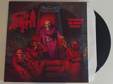 Death Scream Bloody Gore Black  Color Vinyl