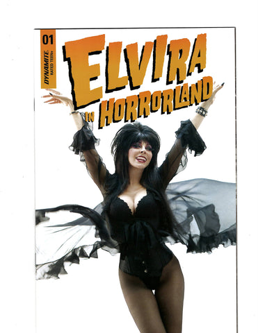 ELVIRA IN HORRORLAND photo COVER ISSUE 1  Comic Book