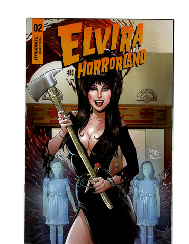 ELVIRA IN HORRORLAND PHOTO COVER B ISSUE 2  Comic Book
