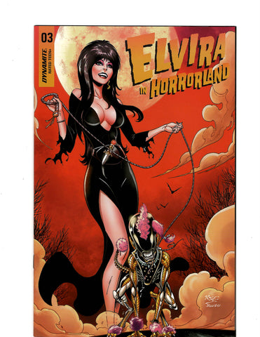 ELVIRA IN HORRORLAND  COVER B  ISSUE 3  Comic Book