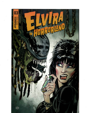 ELVIRA IN HORRORLAND  COVER C  ISSUE 3  Comic Book