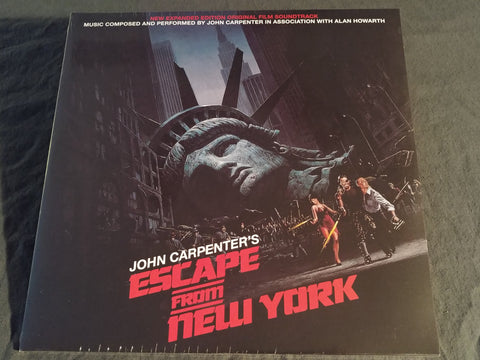 Escape from New York Black Vinyl Soundtrack