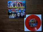 MASTER KILLER / FIVE DEADLY VENOMS   RED 7inch Vinyl Soundtrack