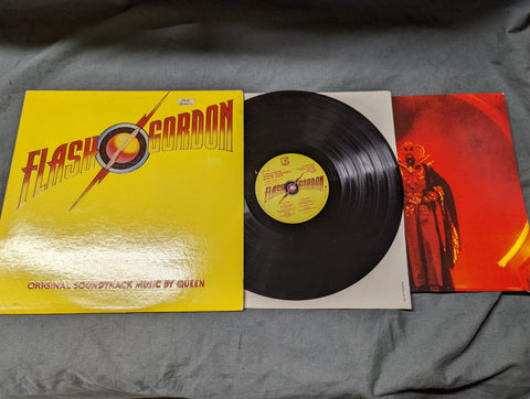 Flash Gordon original Black vinyl -- USED COPY --  Vinyl Soundtrack